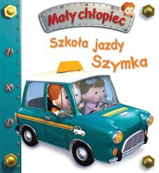 Szkoła jazdy Szymka. Mały chłopiec