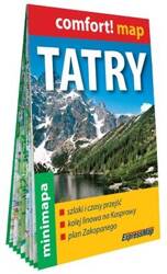 Tatry - mapa turystyczna + Zakopane lam w.2024