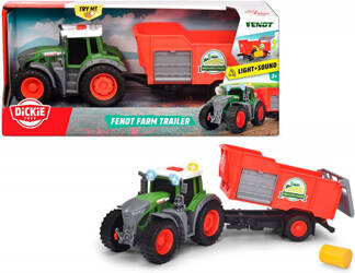 Traktor z przyczepą FARM 26 cm