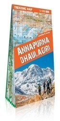 Trekking map - Annapurna i Dhaulagiri 1:110 000