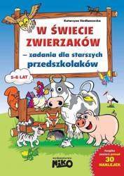 W świecie zwierzaków - zad. dla starszych przedsz.