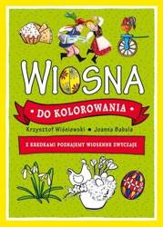 Wiosna do kolorowania - z kredkami poznajemy...