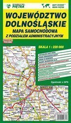 Województwo Dolnośląskie 1:220 000 mapa samoch.