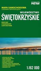 Województwo Świętokrzyskie 1:162 000 mapa samoch.