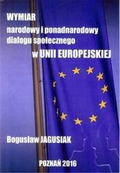 Wymiar narodowy i ponadnarodowy dialogu społ. w UE