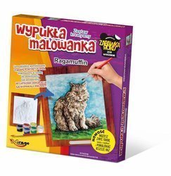 Wypukła malowanka Koty - Ragamuffin