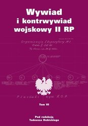 Wywiad i kontrwywiad wojskowy II RP T.6