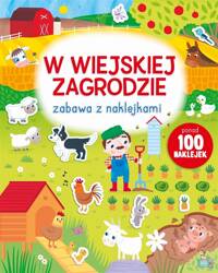 Zabawa z naklejkami. W wiejskiej zagrodzie