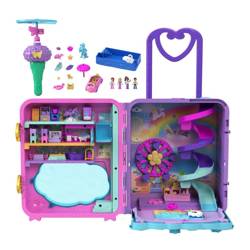 Zestaw Polly Pocket Dolls Pollyville Resort Roll Away HKV43