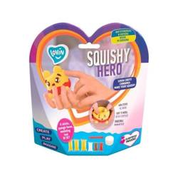 Zestaw z lekką ciastoliną piankolina Squishy Pooh