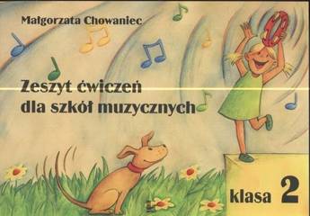 Zeszyt ćwiczeń dla szkół muzycznych klasa 2