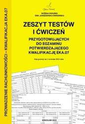 Zeszyt testów i ćw do egzaminu kwalifikacja EKA07