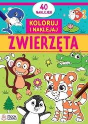 Zwierzęta. Koloruję i naklejam