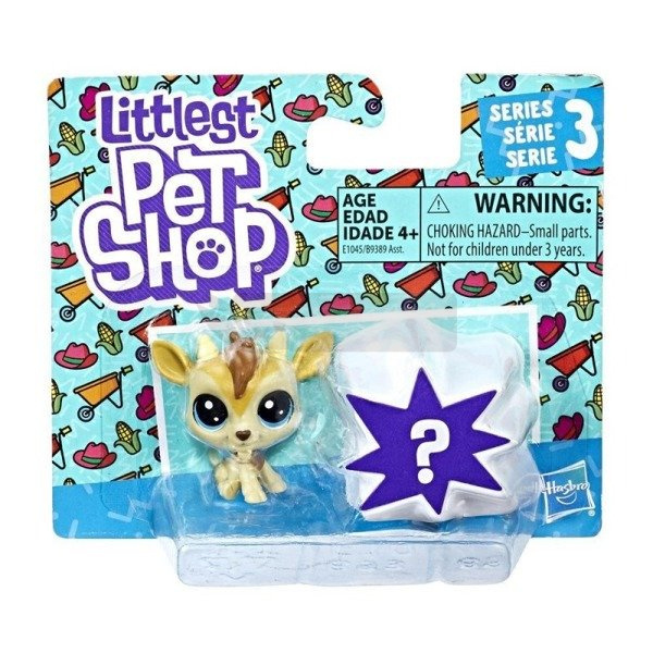 Figurki Littlest Pet Shop mini dwupak Quincy Goatee ZABAWKI