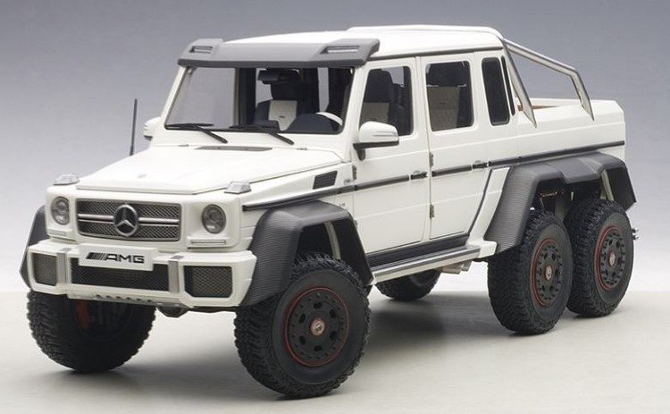 Mercedes Benz G63 Amg 6x6 Matt White