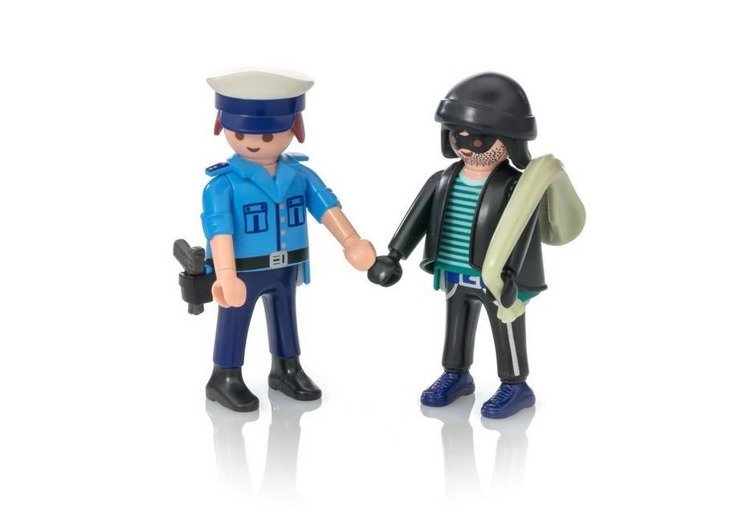 Playmobil 9218 Duo Pack Policjant I Złodziej