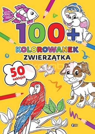 100+ Kolorowanek. Zwierzątka