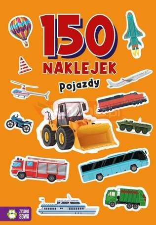 150 naklejek. Pojazdy