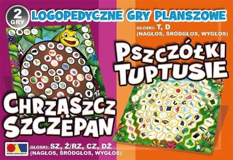 2 gry Chrząszcz Szczepan /Pszczółki Tuptusie