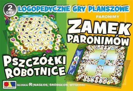 2 gry Zamek Paronimów/Pszczółki Robotnice