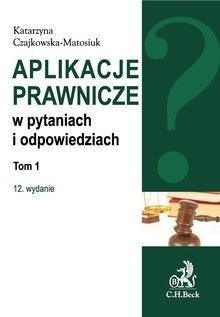 Aplikacje prawnicze w pytaniach i odp. T.1 w.12