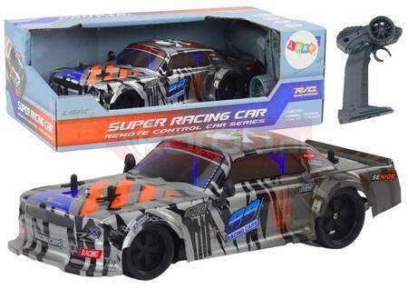 Auto R/C 1:18 sportowe szare