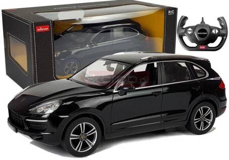 Auto R/C Porsche Cayenne Turbo Rastar 1:14 czarne