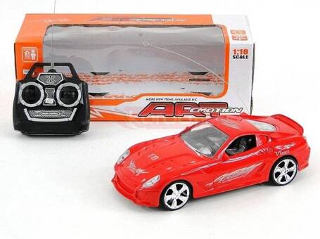 Auto sportowe R/C 4 funkcje 1:18