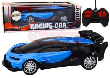 Auto sportowe RC 1:22 niebieskie