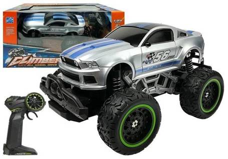 Auto zdalnie sterowane R/C 6.5 km/h srebrne