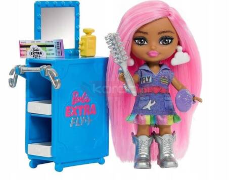 BARBIE EXTRA FLY LUKSUSOWY SAMOLOT DLA LALEK + mini lalka Barbie w zestawie HPF72