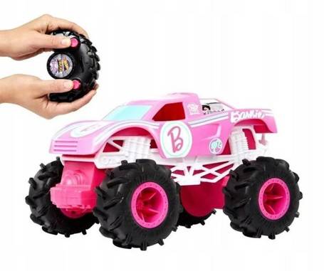 BARBIE HOT WHEELS MONSTER TRUCK RC zdalnie sterow HNV02