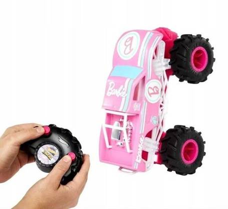 BARBIE HOT WHEELS MONSTER TRUCK RC zdalnie sterow HNV02