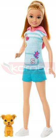 BARBIE LALKA STACIE z pieskiem HRM05