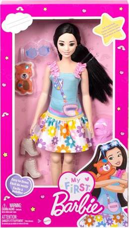 BARBIE MOJA PIERWSZA LALKA BARBIE lalka z liskiem HLL22