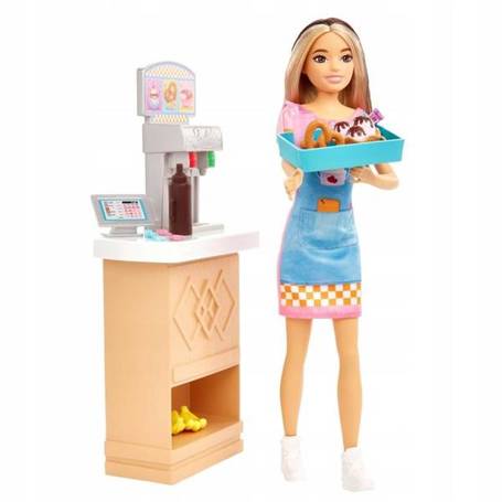 BARBIE SKIPPER BAR Z PRZEKĄSKAMI pierwsza praca HKD79