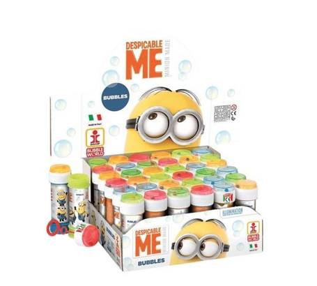 Bańki mydlane 60ml Minions (36szt)