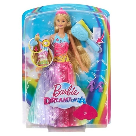 Barbie Magiczne Włosy Księżniczki światła dźwięk FRB12