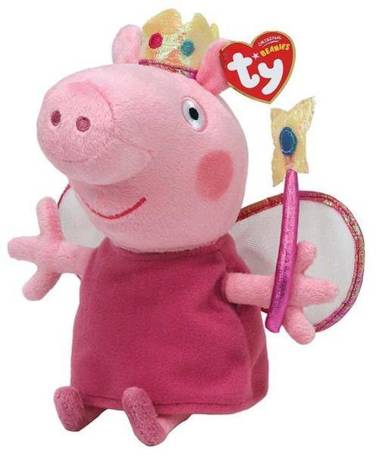 Beanie Babies Świnka Peppa - Princess