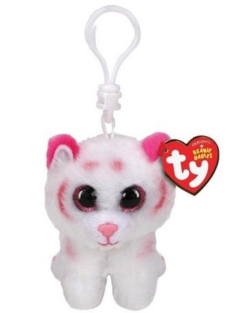 Beanie Boos Tabor - Różowo-biały Tygrys brelok