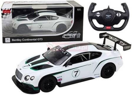 Bentley Continental GT3 RC 1:14 biały