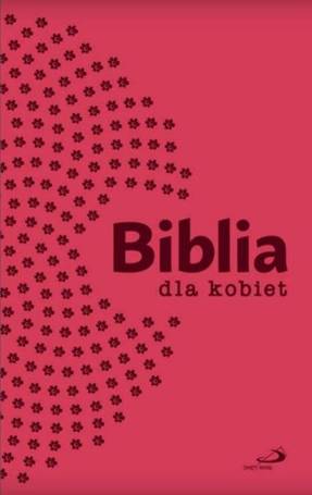 Biblia dla kobiet malinowa (etui z zamkiem)