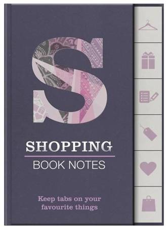 Book Notes - Shopping - znaczniki zakupy