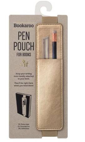 Bookaroo Pen Pouch Uchwyt na długopis złoty