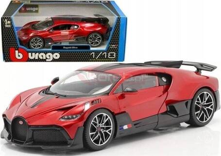 Bugatti Divo metalik red 1:18 BBURAGO