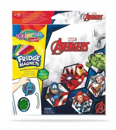 COLORINO CREATIVE MAGNESY NA LODÓWKĘ AVENGERS 91468