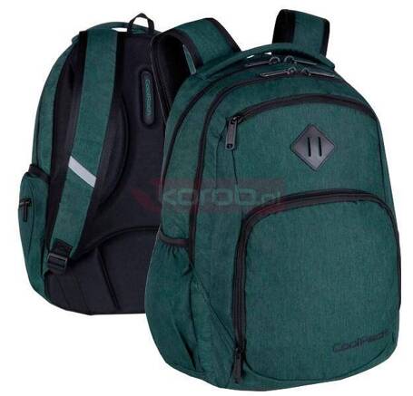 COOLPACK PLECAK SZKOLNY MŁODZIEŻOWY BREAK green E24022