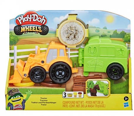 Ciastolina PlayDoh Wheels Traktor 