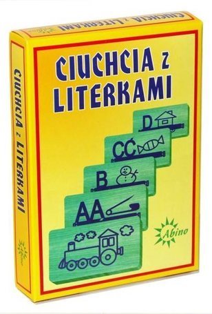 Ciuchcia z literkami ABINO