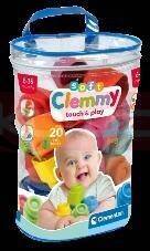 Clemmy Soft. Woreczek z 20 klockami